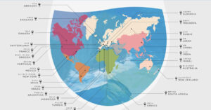 ワインプラネットでお届けする生産国一覧